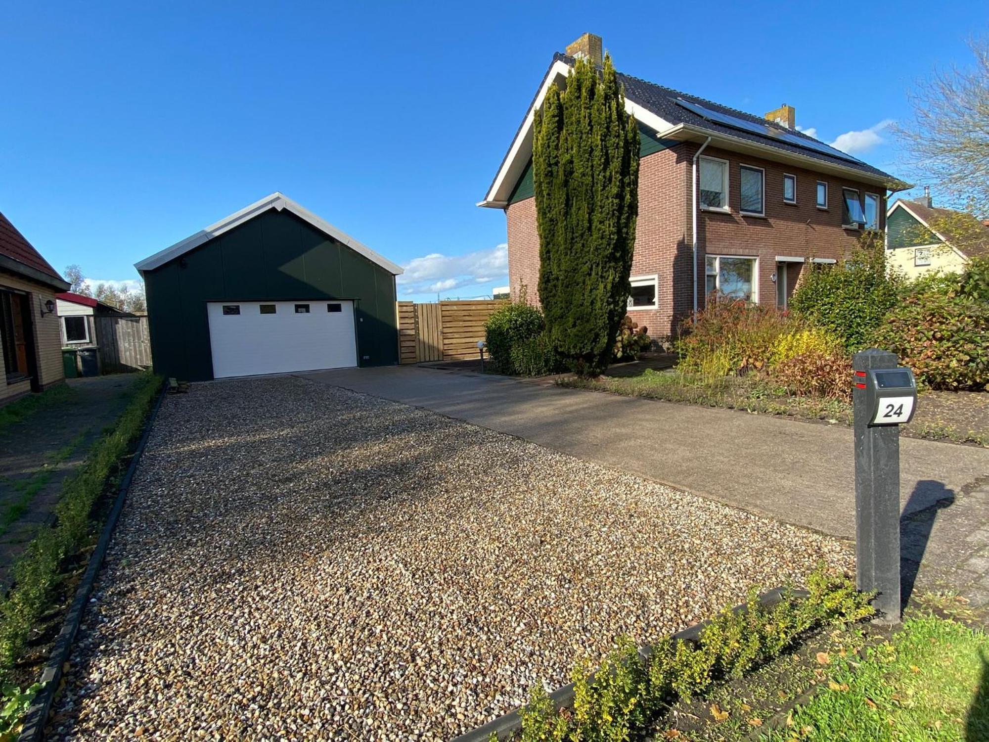 Huis Bij Het Water Met Sloepje Jutrijp Exterior foto